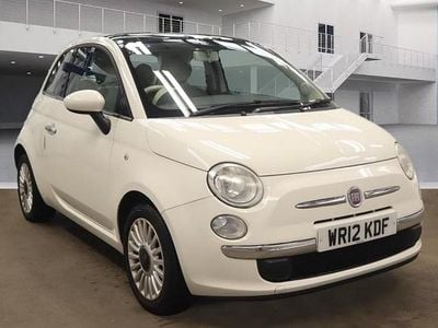 White Used 2012 Fiat 500 Lounge Hatchback | £1,990 (Fair price)