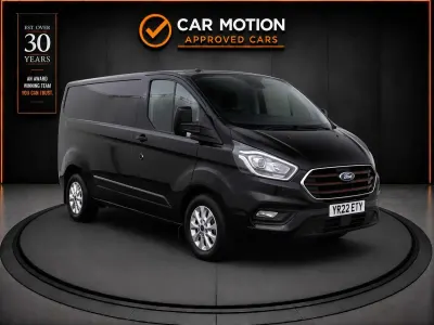 Used Ford Transit Custom Limited 130 HP (95 kW) 2022 Black Van