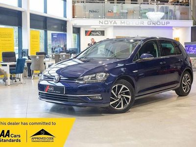 Blue Used 2019 VW Golf VII Match Hatchback | £11,389 (Fair price)