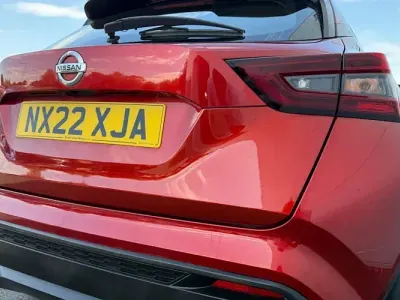 Used Nissan Juke Acenta 114 HP (83 kW) 2023 Red SUV