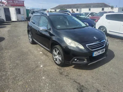 Used Peugeot 2008 120 HP (88 kW) 2014 Black SUV