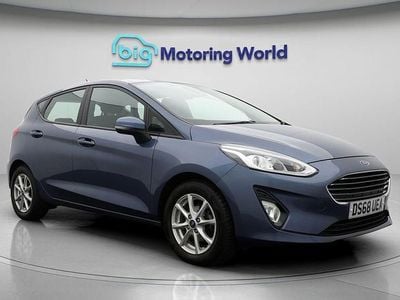 Used Ford Fiesta Zetec 86 HP (63 kW) 2018 Blue Hatchback