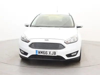 Used Ford Focus Zetec 2016 White Hatchback