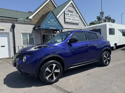 Used Nissan Juke 112 HP (82 kW) 2018 Blue SUV