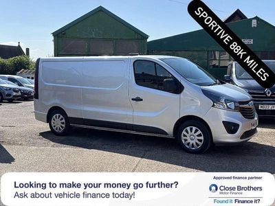 Gebraucht Vauxhall Vivaro Sportive 125 PS (91 kW) 2019 Silber Van / Kleinbus