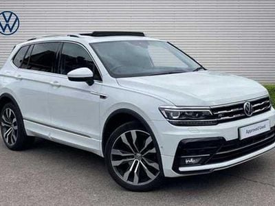Used VW Tiguan Allspace R-line 150 HP (110 kW) 2020 White SUV