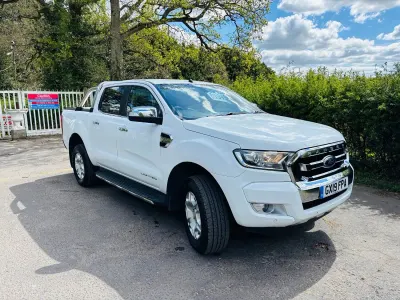Usado Ford Ranger Limited 2019 Blanco Pickup/Camioneta