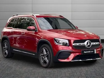 Used Mercedes GLB220 AMG Line Premium 190 HP (139 kW) 2022 Red SUV
