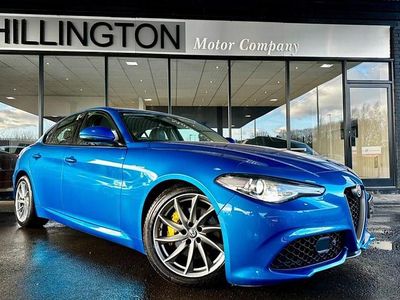 Used Alfa Romeo Giulia Veloce 280 HP (205 kW) 2018 Blue Sedan