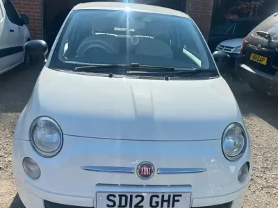 Used Fiat 500 Pop 69 HP (50 kW) 2012 White Hatchback