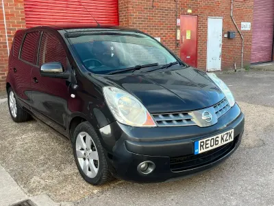 Used Nissan Note 110 HP (80 kW) 2006 Black Hatchback