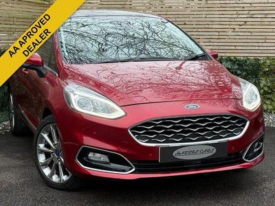 Used Ford Fiesta Vignale 125 HP (91 kW) 2019 Red Hatchback