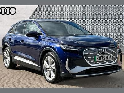 Used Audi Q4 e-tron S-Line 210 kW (286 HP) 2025 Blue SUV