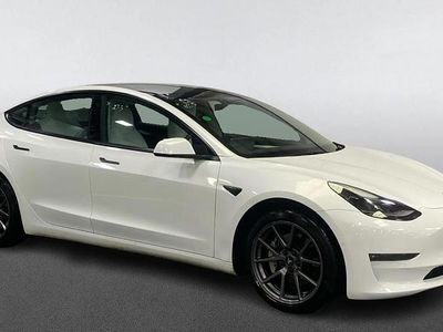 Used Tesla Model 3 Long Range AWD 258 kW (351 HP) 2021 White Sedan