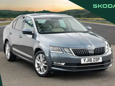 Used Skoda Octavia SE L 150 HP (110 kW) 2018 Quartz grey metallic Hatchback