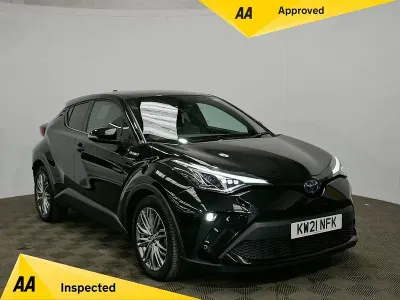 Used Toyota C-HR 122 HP (89 kW) 2021 Black SUV