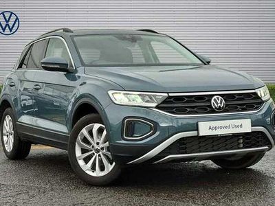 Used VW T-Roc Match 150 HP (110 kW) 2025 Blue SUV