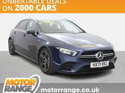Used Mercedes A35 AMG Executive 2021 Blue Hatchback