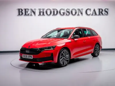 Used Skoda Octavia SportLine 150 HP (110 kW) 2026 Red Estate