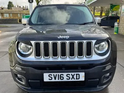 Begagnad Jeep Renegade Limited 140 HK (102 kW) 2016 Svart SUV