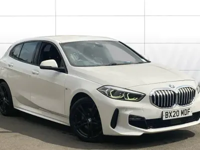 Used BMW 118 M Sport 140 HP (102 kW) 2020 White Hatchback