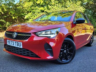Used Vauxhall Corsa Design Edition 100 HP (73 kW) 2023 Red Hatchback