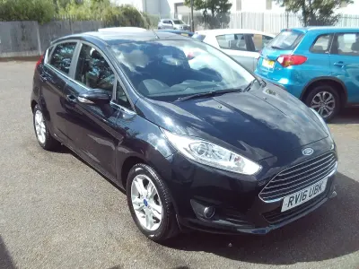 Used Ford Fiesta Zetec 2016 Black Hatchback