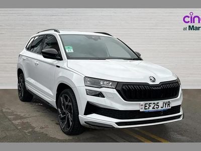 Used Skoda Karoq SportLine 147 HP (108 kW) 2025 White SUV