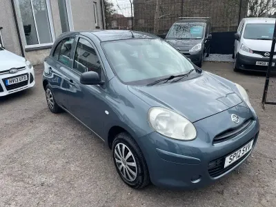 Used Nissan Micra Visia 98 HP (72 kW) 2012 Grey Hatchback
