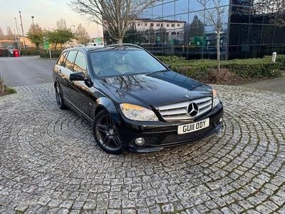 Used Mercedes C200 2011 Black Estate