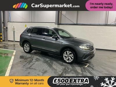 Grey Used 2022 VW Tiguan Allspace Life SUV | £18,997 (Fair price)