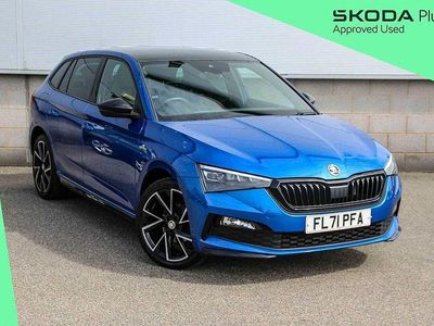 Used Skoda Scala Monte Carlo 150 HP (110 kW) 2021 Race blue metallic Hatchback