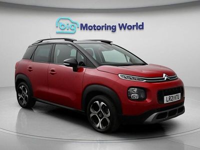 Used Citroën C3 Aircross PureTech 129 HP (94 kW) 2021 Red SUV