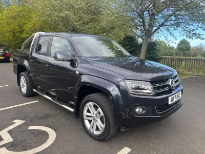 Used VW Amarok Highline 2017 Blue Pickup