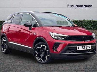 Hot red Used 2022 Vauxhall Crossland Ultimate SUV | £14,000 (Fair price)