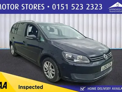 Used VW Touran SE 138 HP (101 kW) 2012 Black MPV