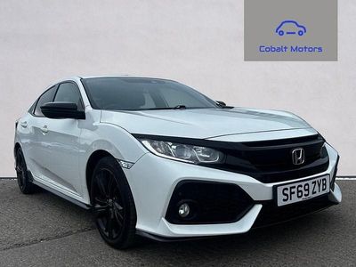 Used Honda Civic Sport 126 HP (92 kW) 2019 White Hatchback