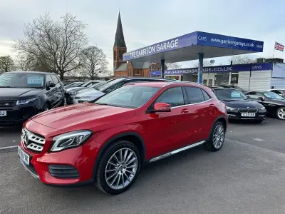 Used Mercedes GLA180 AMG 122 HP (89 kW) 2019 Red SUV