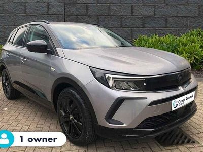 Used Vauxhall Grandland X SRi 130 HP (95 kW) 2022 Grey SUV