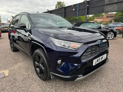 Used Toyota RAV4 218 HP (160 kW) 2019 Blue/black SUV