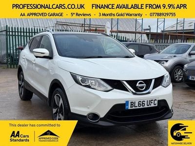 White Used 2016 Nissan Qashqai N-Vision SUV | £5,999 (Fair price)