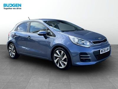 Used Kia Rio 2017 Blue Hatchback
