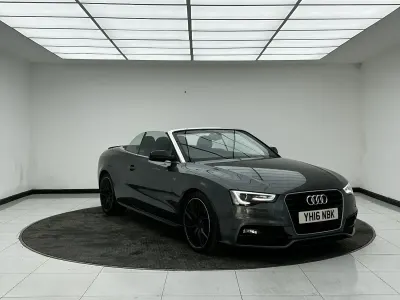 Used Audi A5 Cabriolet S-Line 2016 Grey Cabriolet