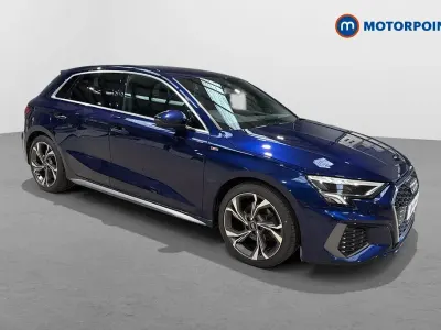 Used Audi A3 S-Line 2023 Blue Sedan