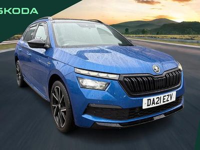 Blue Used 2021 Skoda Kamiq Monte Carlo SUV | £16,400 (Fair price)