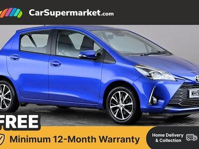 Used Toyota Yaris 111 HP (81 kW) 2019 Blue Hatchback
