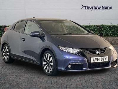 Used Honda Civic SR 142 HP (104 kW) 2014 Blue Hatchback
