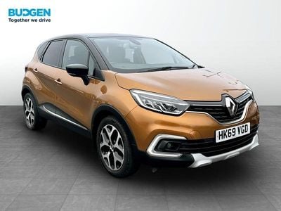 Used Renault Captur GT-Line 90 HP (66 kW) 2019 Orange/black SUV