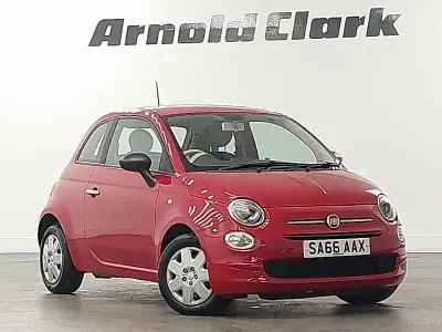 Used Fiat 500 Pop 69 HP (50 kW) 2016 Red Hatchback