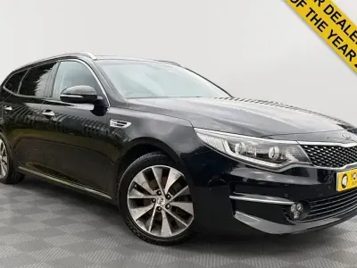 Used Kia Optima 141 HP (103 kW) 2017 Black Estate
